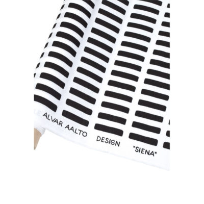 artek siena kangas valkoinen musta alvar aalto
