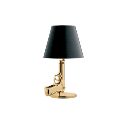 Flos Bedside Gun pöytävalaisin Philippe Starck