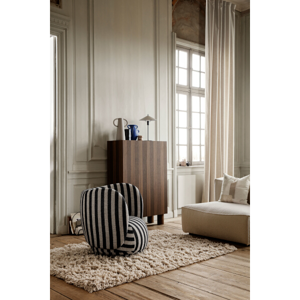 ferm LIVING Rico nojatuoli, pyörivällä jalustalla - Image 4