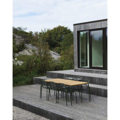 Normann Copenhagen Vig pöytä, 90x200 cm, tummanvihreä - Image 2