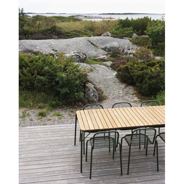 Normann Copenhagen Vig pöytä, 90x200 cm, tummanvihreä - Image 5