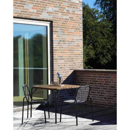 Normann Copenhagen Vig pöytä, 90x80 cm, musta - Image 3