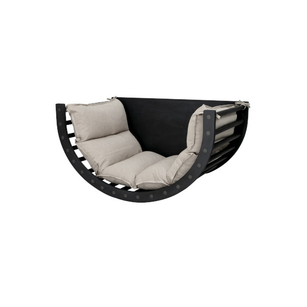 FitWood Luoto II kiipeilykaari, musta