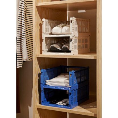 HAY Colour Crate säilytyslaatikko, keskikokoinen, sähkönsininen - Image 3