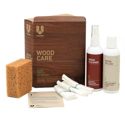 Uniters Wood Care sisäkalusteiden puhdistus- ja hoitosetti