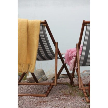 Stackelbergs Mohair torkkupeitto, kullankeltainen - Image 2