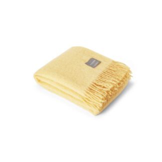 Stackelbergs Mohair torkkupeitto, kullankeltainen