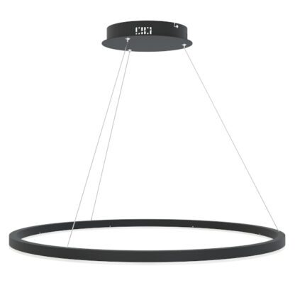 Valaisin Grönlund Layer riippuvalaisin Ø80 cm, matta musta - Image 3