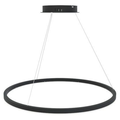 Valaisin Grönlund Layer riippuvalaisin Ø80 cm, matta musta - Image 4