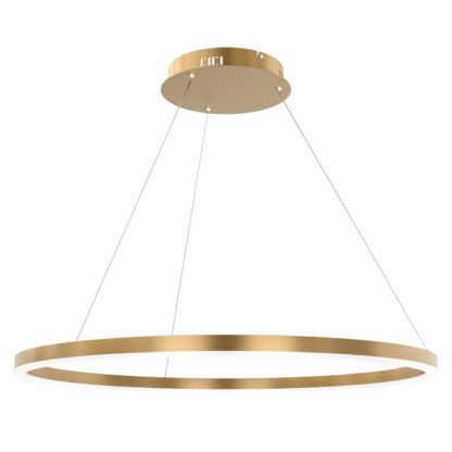 Valaisin Grönlund Layer riippuvalaisin Ø80 cm, matta messinki - Image 2