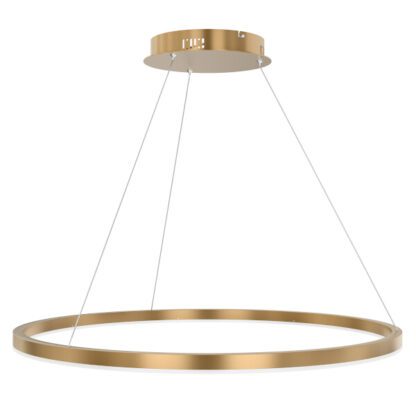 Valaisin Grönlund Layer riippuvalaisin Ø80 cm, matta messinki - Image 3