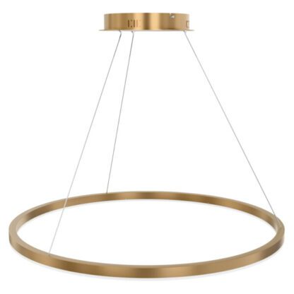 Valaisin Grönlund Layer riippuvalaisin Ø80 cm, matta messinki - Image 4