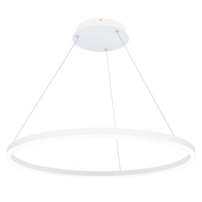 Valaisin Grönlund Layer riippuvalaisin Ø80 cm, matta valkoinen