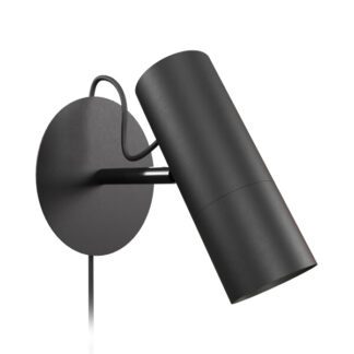 Valaisin Grönlund Spot seinävalaisin, musta