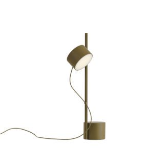 Muuto Post pöytävalaisin, vihreän ruskea