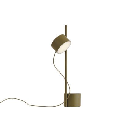 Muuto Post pöytävalaisin, vihreän ruskea
