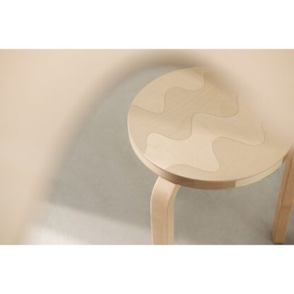 Artek + Marimekko 60 jakkara, Lokki - Image 6