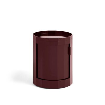 HAY Facet säilytin, matala, burgundi