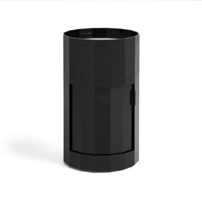 HAY Facet säilytin, korkea, antrasiitti