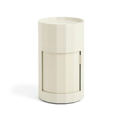 HAY Facet säilytin, korkea, lämmin valkoinen