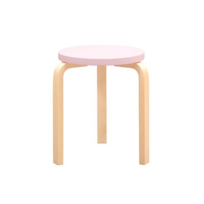 Artek 60 jakkara, vaaleanpunainen