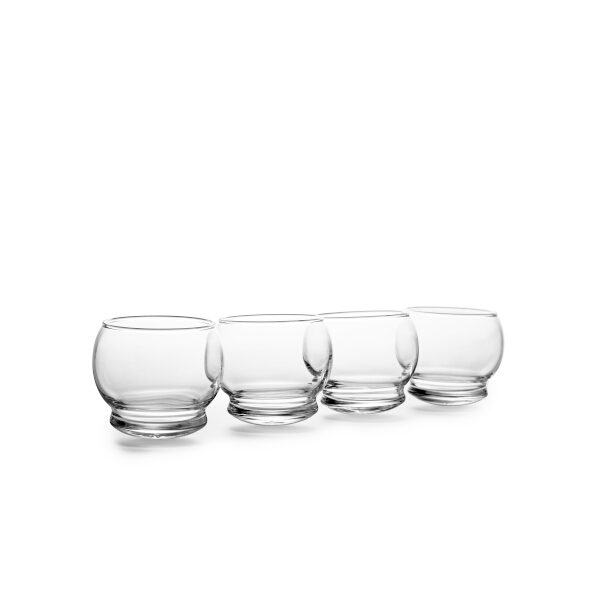 Normann Copenhagen Rocking cocktaillasi 25 cl, 4-pack