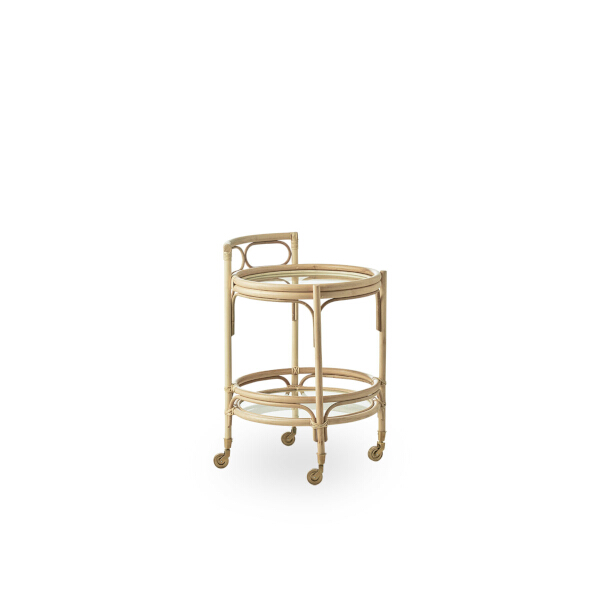 Sika-Design Romeo tarjoiluvaunu, luonnonvärinen