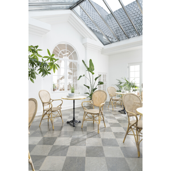 Sika-Design Rossini Exterior tuoli, käsinojallinen, luonnonvärinen - Image 5
