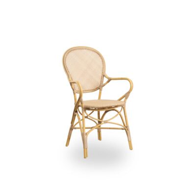 Sika-Design Rossini tuoli, käsinojallinen, luonnonvärinen