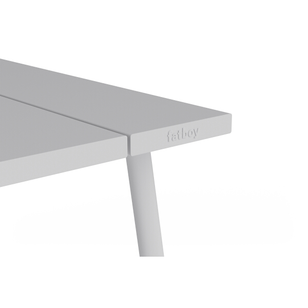 Fatboy Fred's pöytä, vaaleanharmaa, 170x90 cm - Image 4