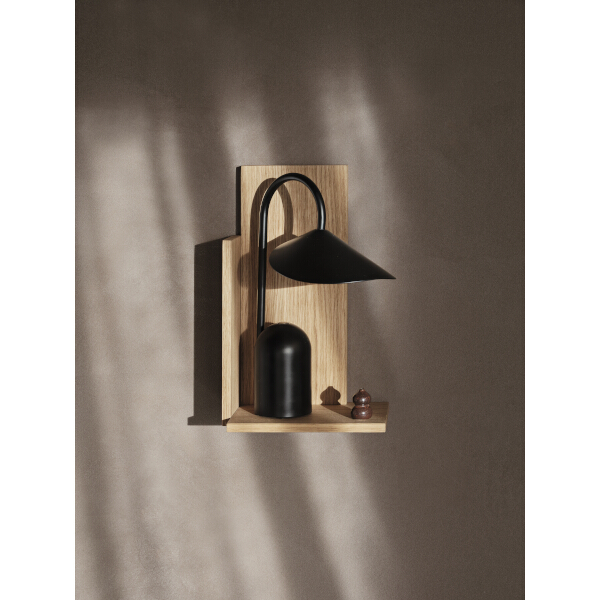 ferm LIVING Arum Portable pöytävalaisin, musta - Image 5