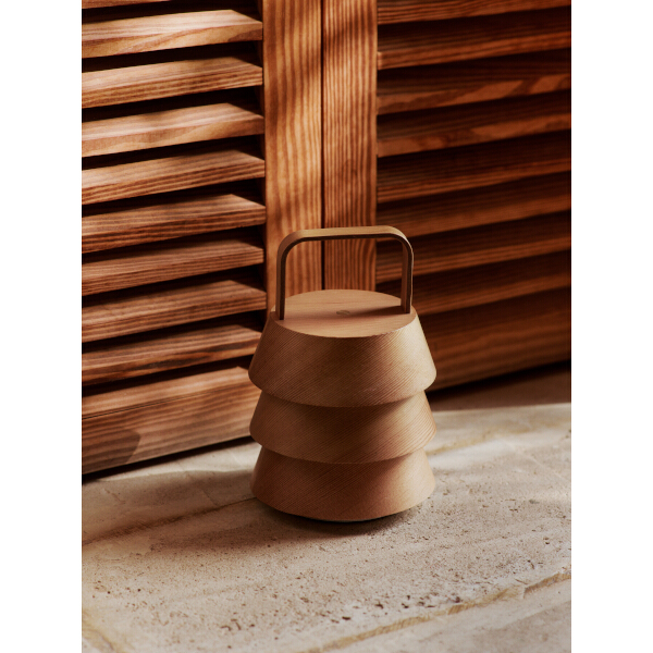 ferm LIVING Luver portable pöytävalaisin, luonnonvärinen - Image 3