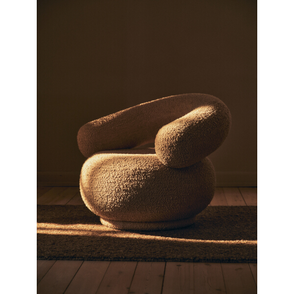 ferm LIVING Orbo nojatuoli, natural - Image 4