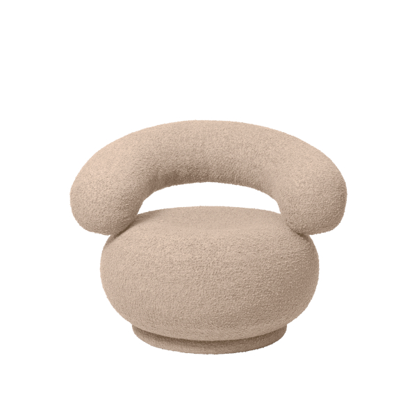 ferm LIVING Orbo nojatuoli, natural