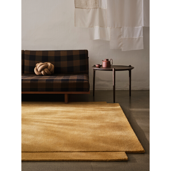 Design House Stockholm Level matto, keltainen, 250 x 350 cm - Image 2
