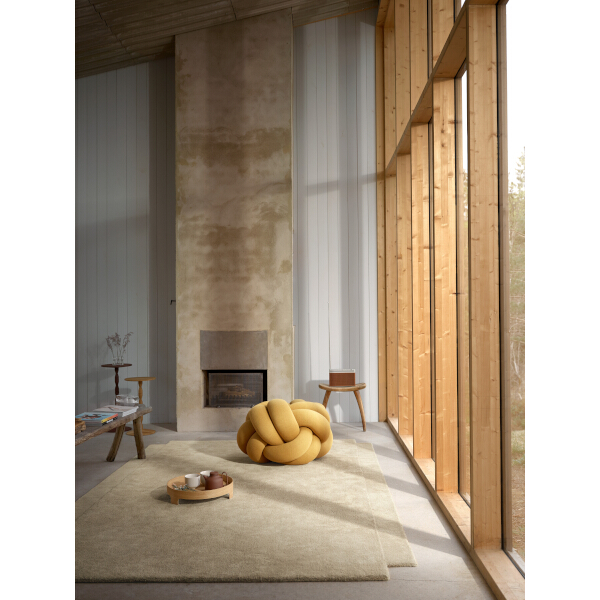 Design House Stockholm Level matto, beige, 250 x 350 cm - Image 3