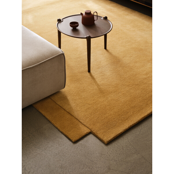 Design House Stockholm Level matto, keltainen, 250 x 350 cm - Image 3