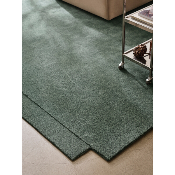 Design House Stockholm Level matto, vihreä, 250 x 350 cm - Image 2