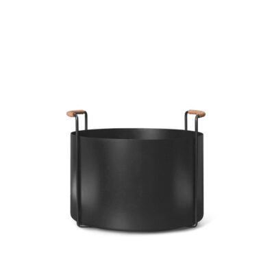 ferm LIVING Port polttopuukori, musta