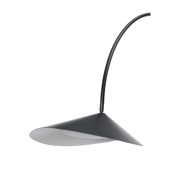 ferm LIVING Arum kaareva lattiavalaisin, musta - Image 2