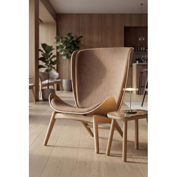Umage Asteria Glass Move ladattava pöytävalaisin, kiillotettu teräs - Image 3